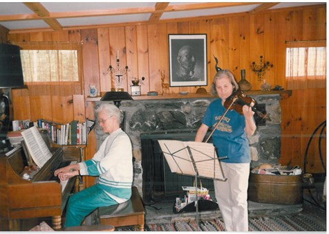 Sabina Skalar in Vermont 1992